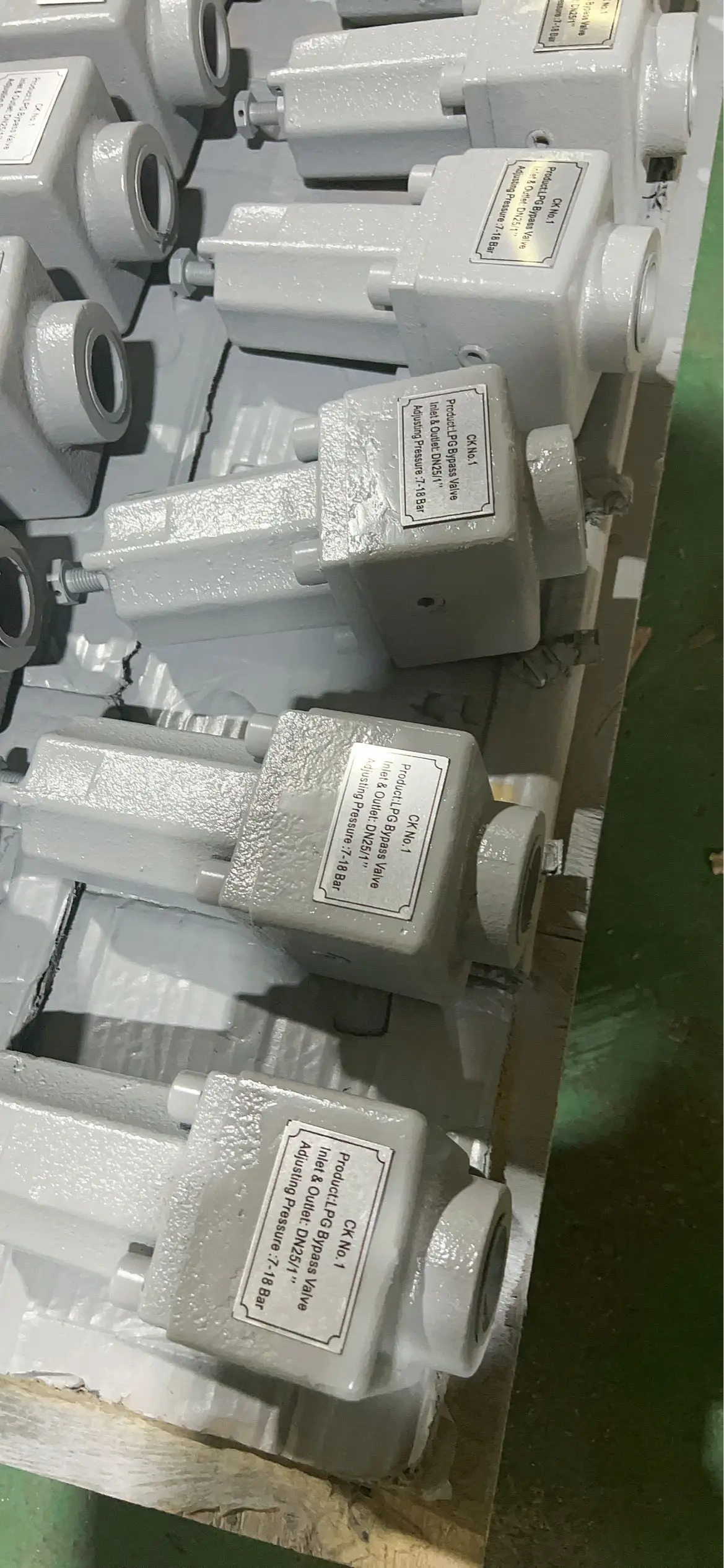 High Temperature Media Resistance 1inch Bypass Gas Control Valve Electric LPG Valves
