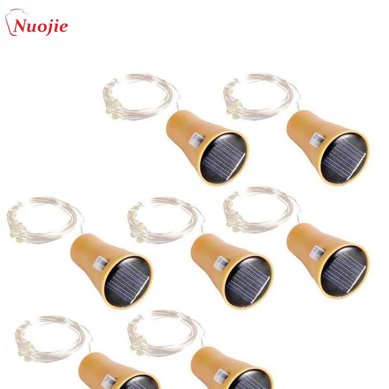 2 м 3.3FT батарея 20 LED пробки винные бутылки ночного освещения, волшебные рождественские гирлянды/