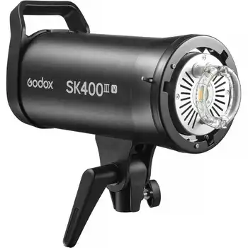 Godox SK400III-V 400Ws 5700K 2.4G Wireless X System Professional Bowens Mount Studio Flash Light for Photography