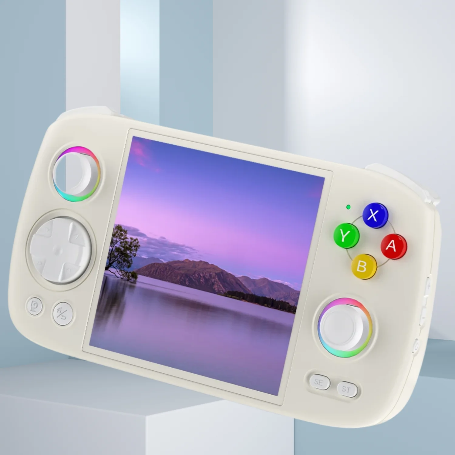 【美品】anbernic RG Cube パープル 美品】anbernic RG Cube パープル
