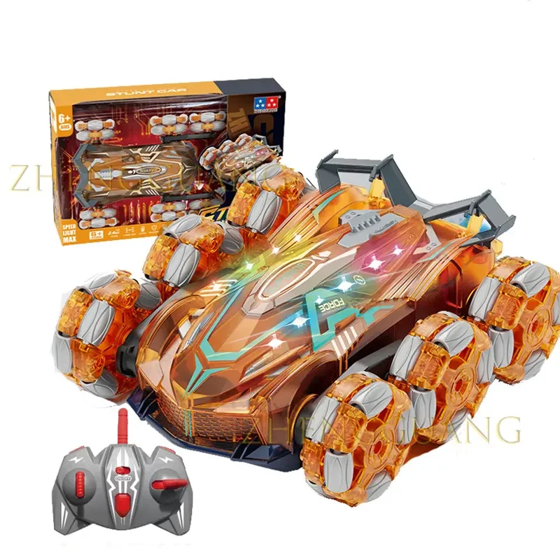 Zhengguang 2024 Kid RC Toys - Stunt Car with Lights & Music
