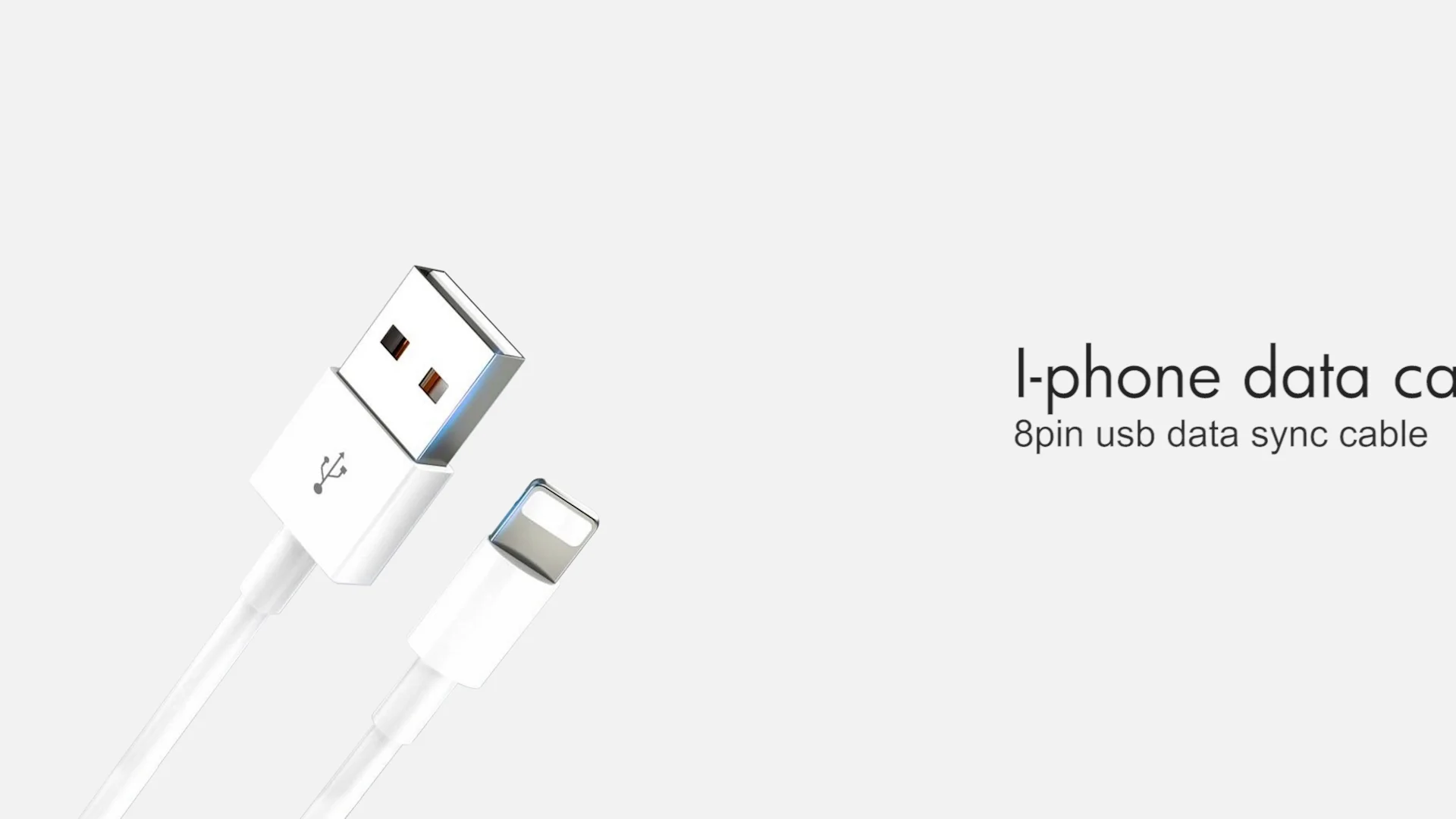 For 1m 2m 3m 10ft Iphone Usb Charging Cable Iphone Charger Cable For