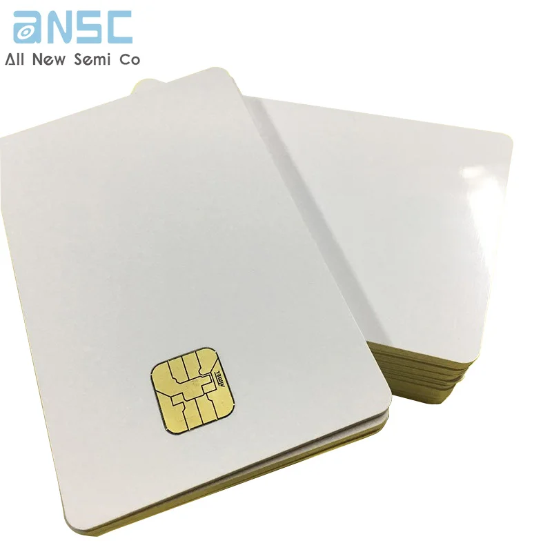 supplier Hot sell AT88SC102 Contact logic encryption IC card lISO7816 Social Security Card