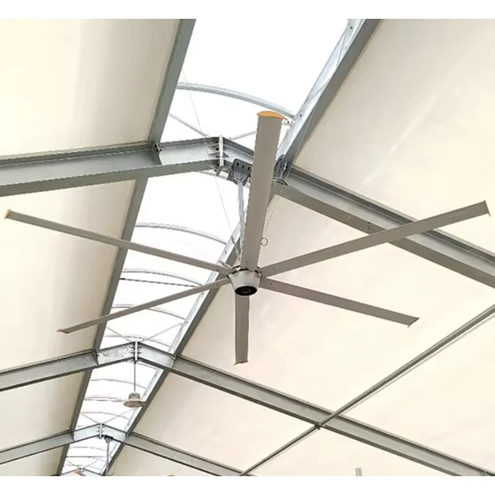 Amcling Centrifugal Ball Bearing, HVLS, 380V/220V, Aluminum - detail 20
