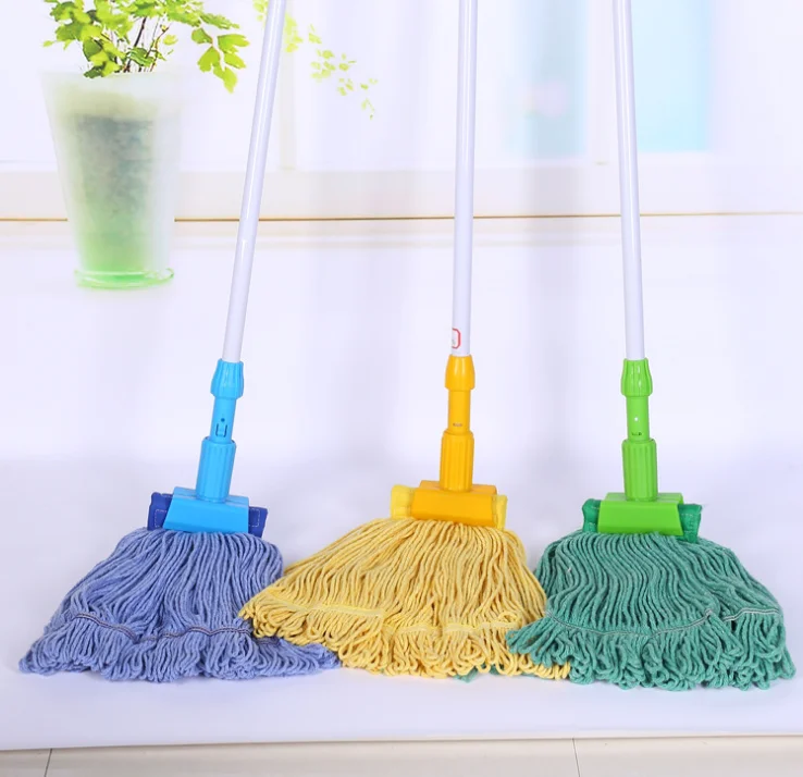 
Различные виды влажной швабры, хлопковая швабра с металлической ручкой 