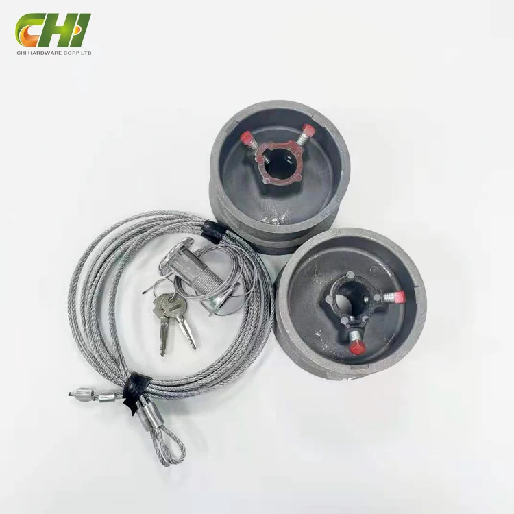 CHI Gaco Steel Garage Door Hardware Box Durable Sectional Door Accessory Port De Garag Sectionnel Garage Herrajes Para Puertas