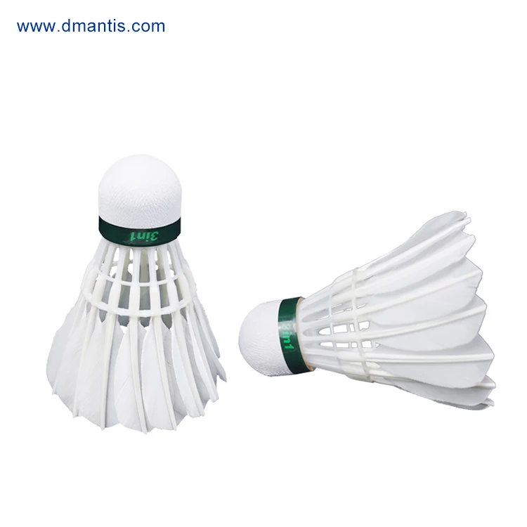 Good Quality Sports Goose Feather Badminton Shuttlecock