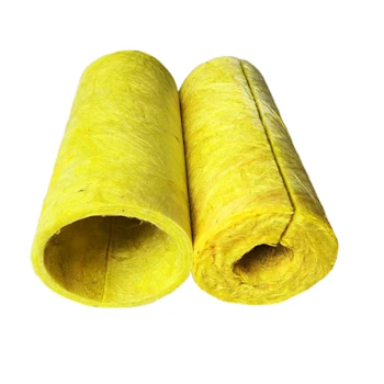 Top quality Hot-Selling Supplier Good performance thermal fiber glass wool tube pipe insulation fireproof fiberglass