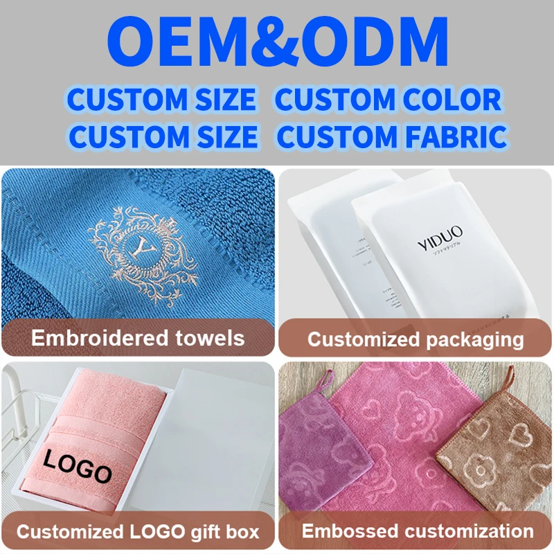 Drawer Steaming Hot Compress White Custom Logo Butt Cotton Bamboo Towels Clean Skin Face Towel for Face