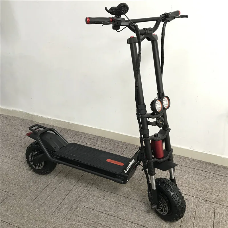 Оригинальный профессиональный складной электрический скутер Kaabo Wolf Warrior King 3000 Вт 72 в