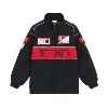 Veste noire imprimée (FALALI)
