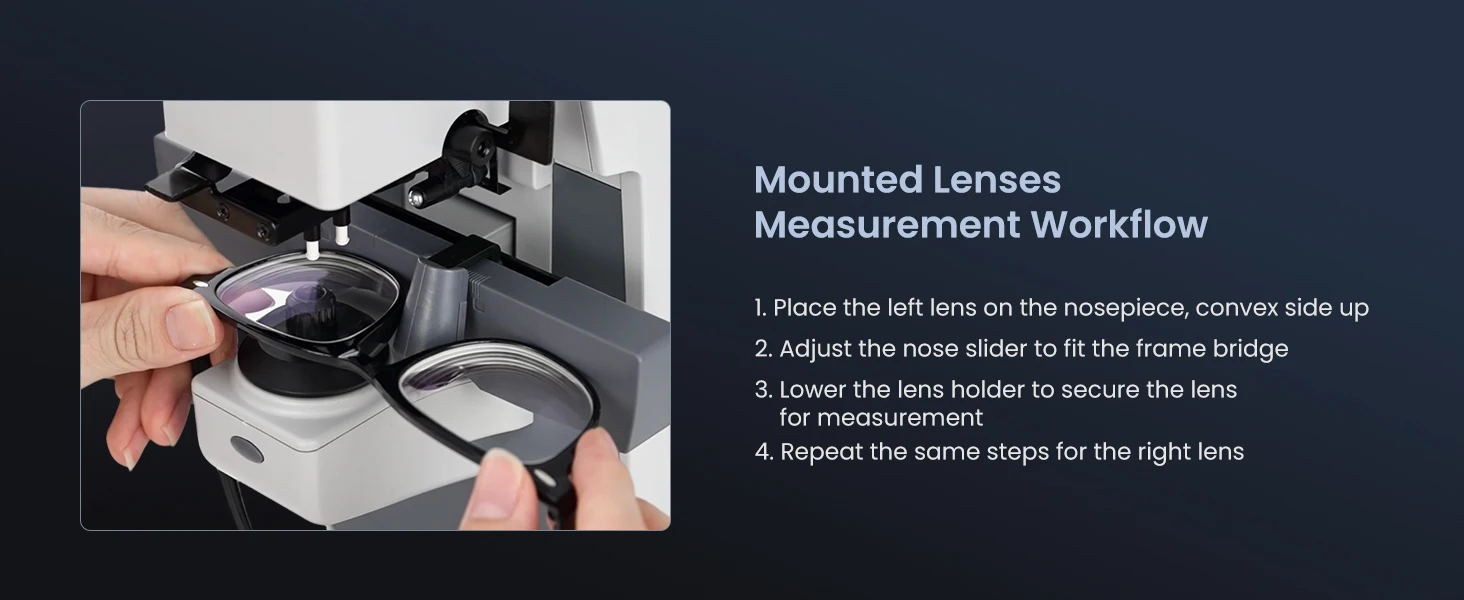 Optical Equipment High Precision LM-260 Optical Laboratory Lens Meter with Printer for Optical Shops