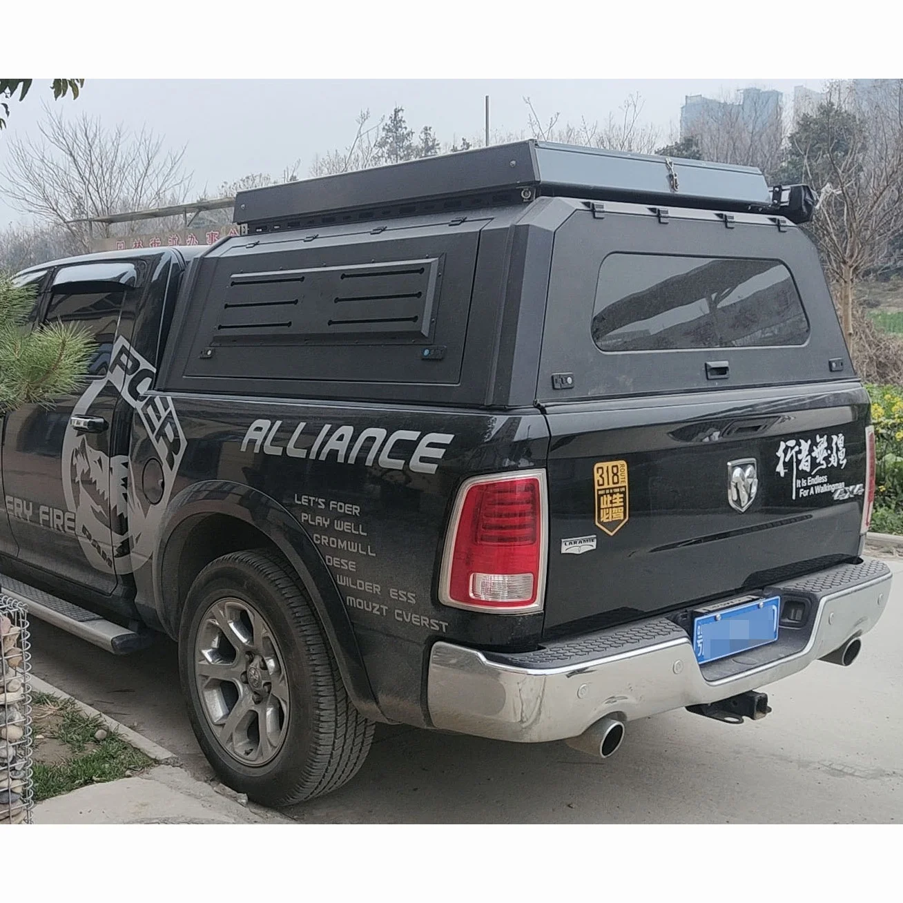 Aluminum Lightweight Camper Hardtop Canopy for Dodge Ram 1500