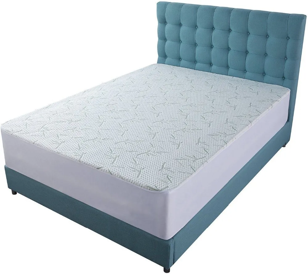 Бамбуковый антимикробный водонепроницаемый протектор матраса стандартного размера 100%