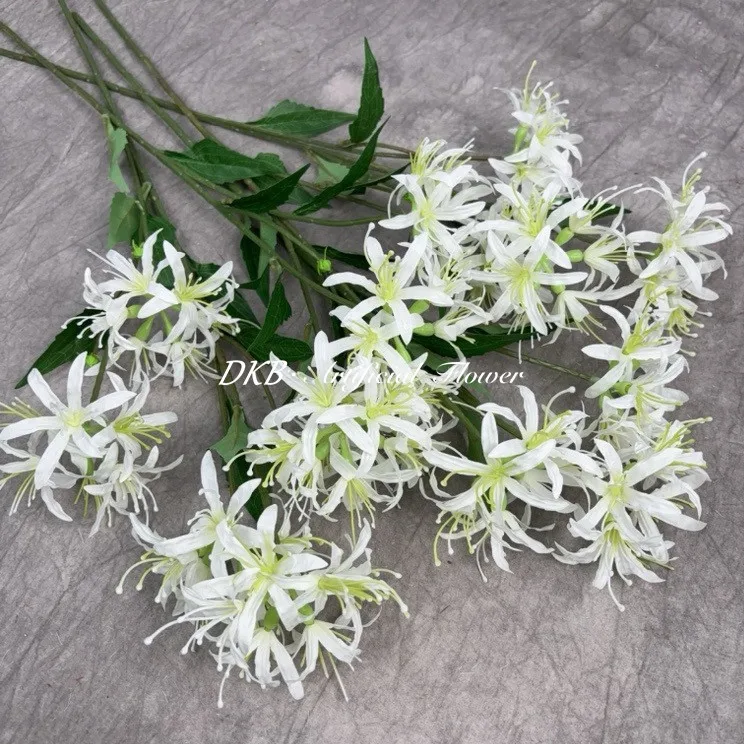 New Design White Spider Lily Seeds Decoration Low Price Custom Wholesale  Artificial Spider Lily Flower Decoration| Alibaba.com