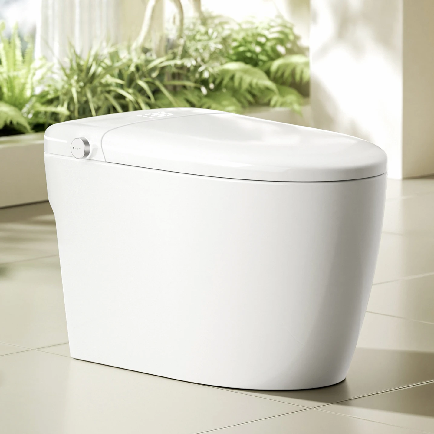 Modern Electronic Automatic Ceramic Toilets Bowl Wc Bathroom WC One Piece Intelligent Smart Toilets