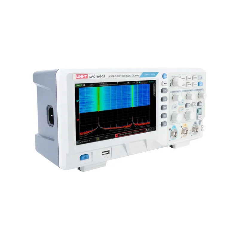 Ready Stock]UNI T UPO1102CS UPO1202CS 4-in-1 Phosphor Oscilloscope 2 Channel 100M 200MHz 1GSa Spectrum/Protocal Analyzer Multimeter Function 7 Inch Digital Multimeter - | PH