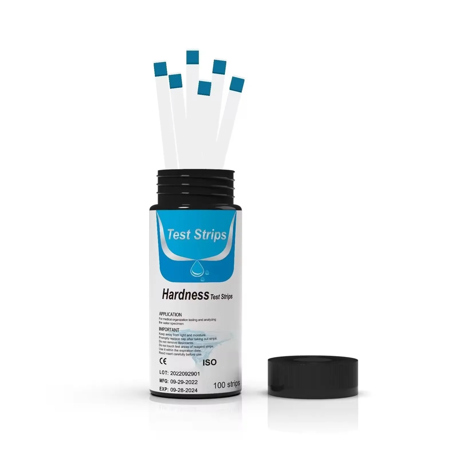 Hardness Water Test Strips,Total Hardness Test Strips,Test Rang From 0