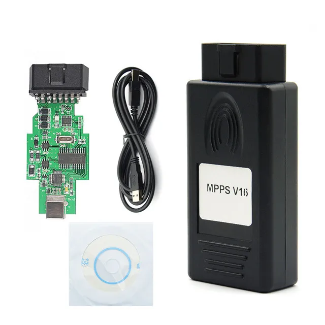 2022 Best Quality ECU Chip Tuning Tool MPPS V16 for EDC15 EDC16 EDC17 OBD2 ECU Diagnostic Tool Read/write Flash Multi-language