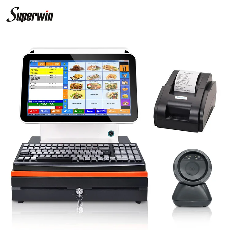 キオスク現金アクセプタ小売posレジ機ハンドヘルドスマートpos android