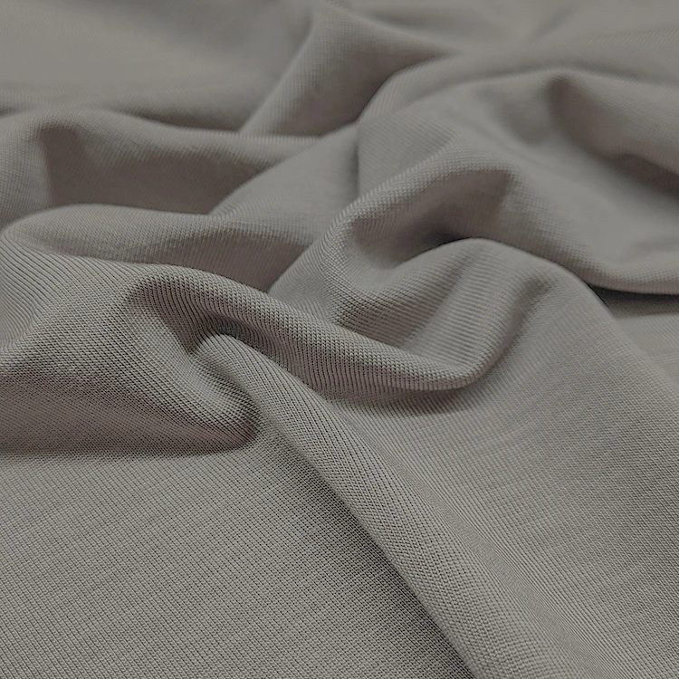 Good Price Single Jersey Knit Fabrics Lyocell Material, 95 Lyocell 5 Spandex Slid Lyocell Jersey Fabric/ supplier