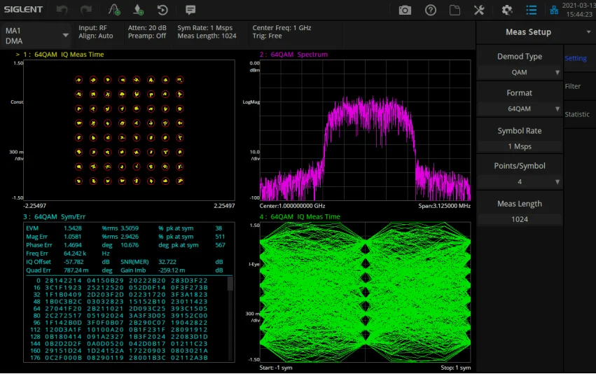 Siglent Ssa5083a Spectrum Analyzer Frequency Range From 9 Khz Up To 13