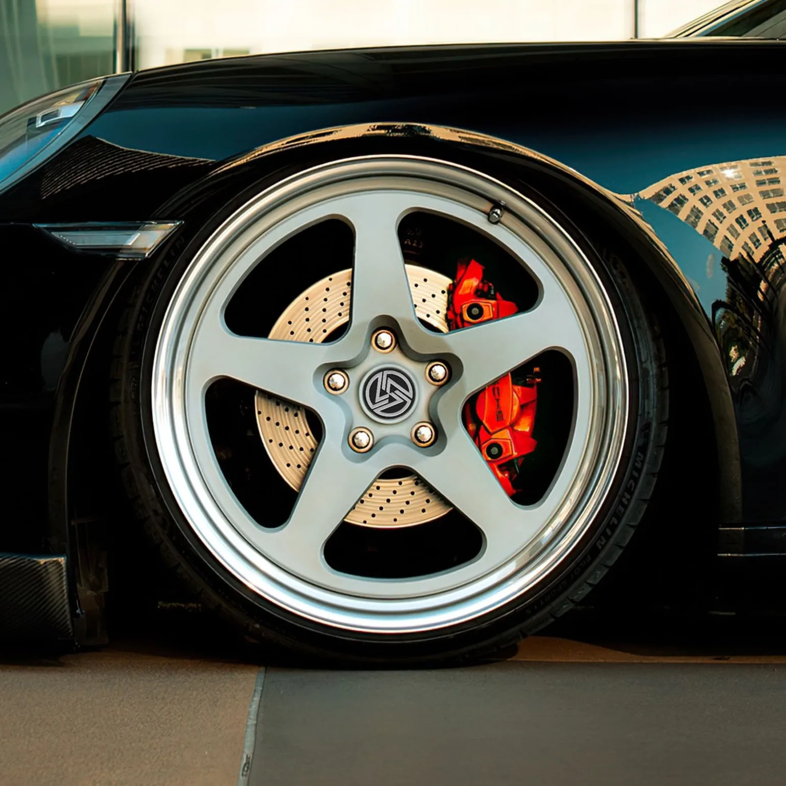 XL Deep Dish Deep Lip 2-piece Custom Forged Wheels 5x112 5x120 5x114.3 Wheels 18 19 20 21 22 Inch Car Alloy Rims - Image 1