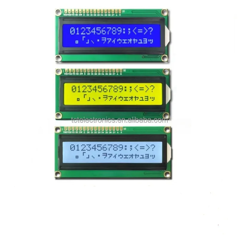 DA  6800 LCD Display 1602 Plastic Double 14PIN HD44780 1602DB-V3.0