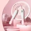 Pink and white with rope