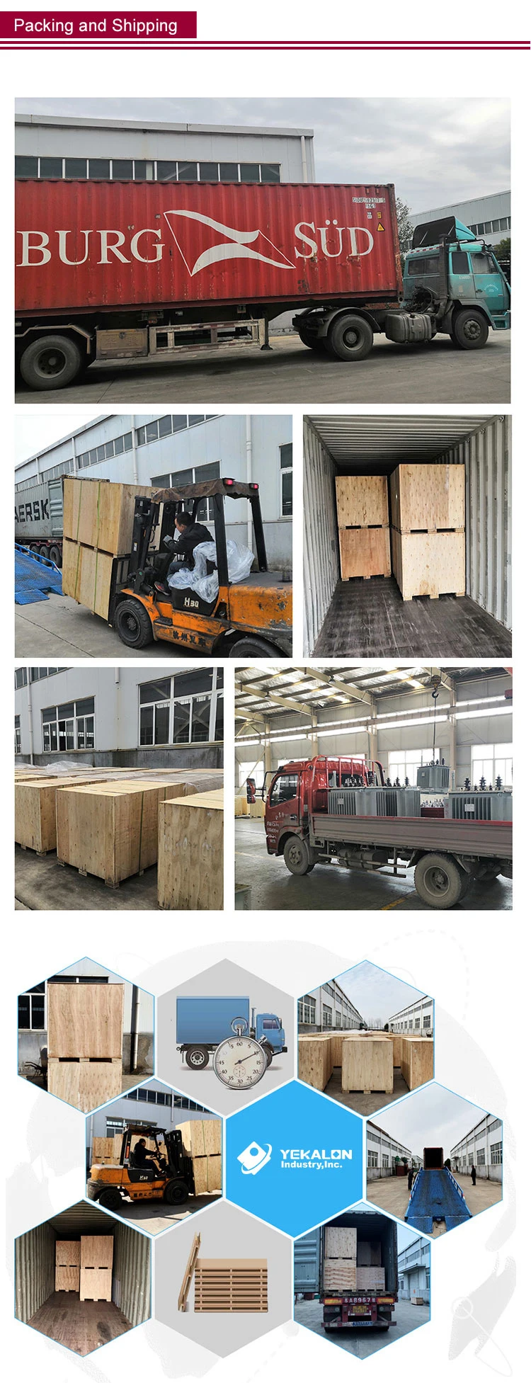 Yekalon High Quality KVA Safety Dry-type Transformer