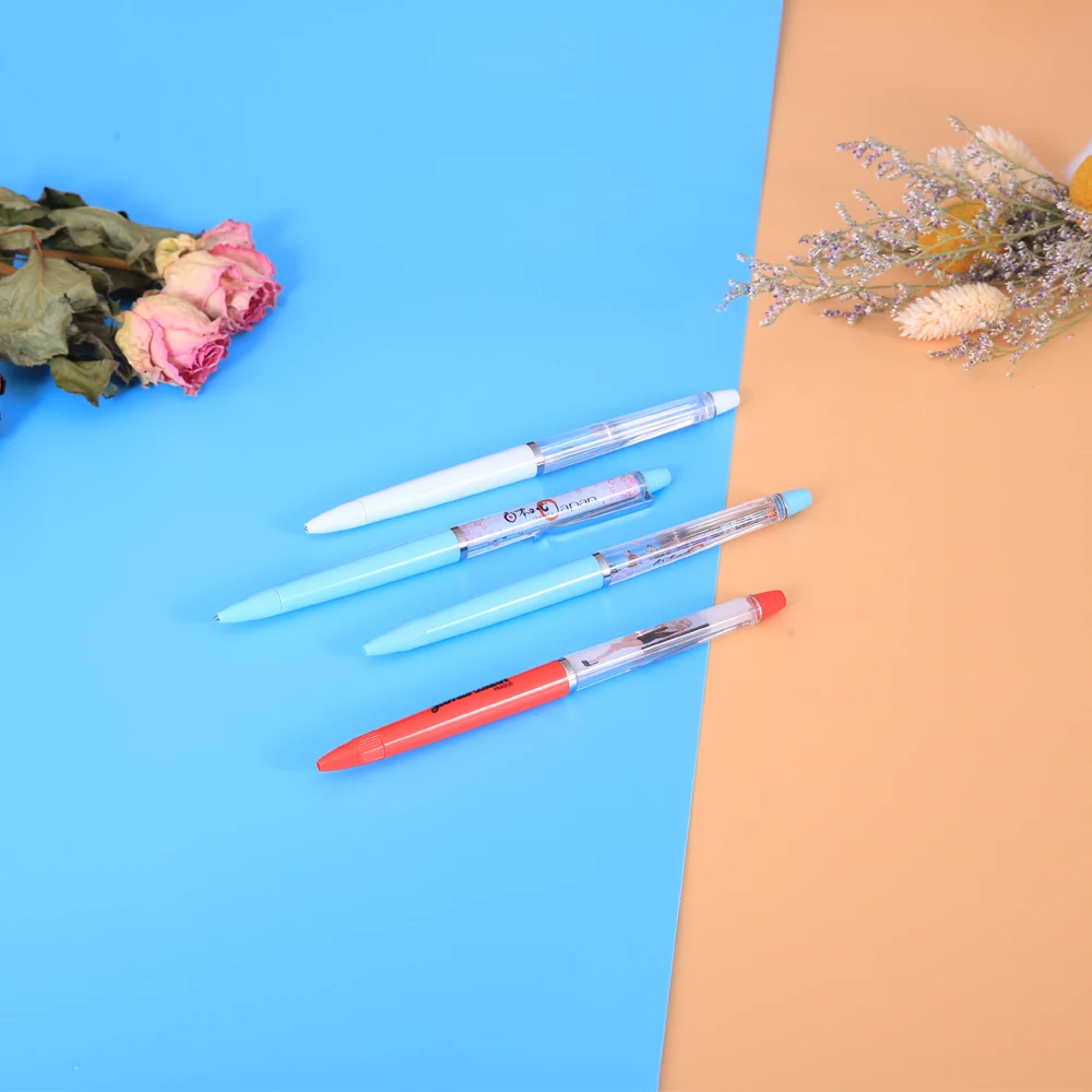Promotional Plastic Naked Liquid Pen With 2d Floater Pvc Floating Pen ...