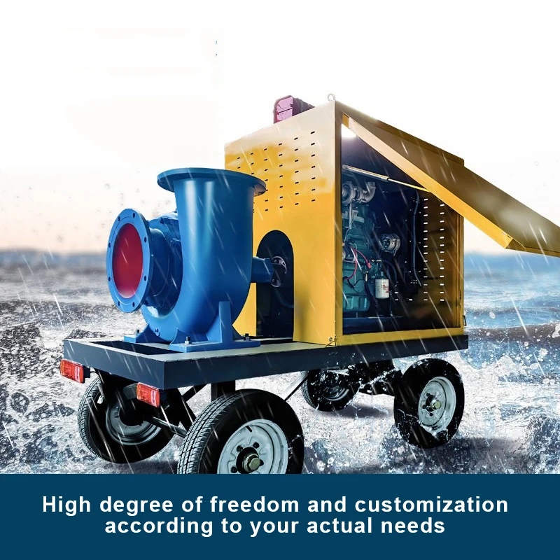 Agriculture Irrigation Large Flow Diesel Engine Water Pump
