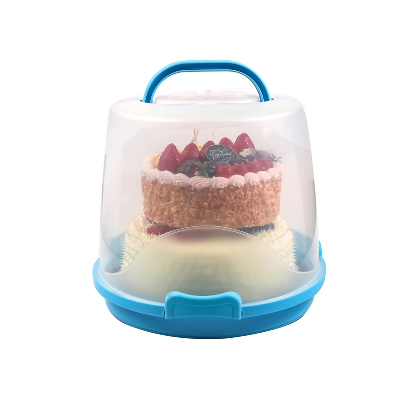 24-Cup Plastic Cake Carrier Container Snap and Stack Cupcake Muffins Holder for Cake Tools