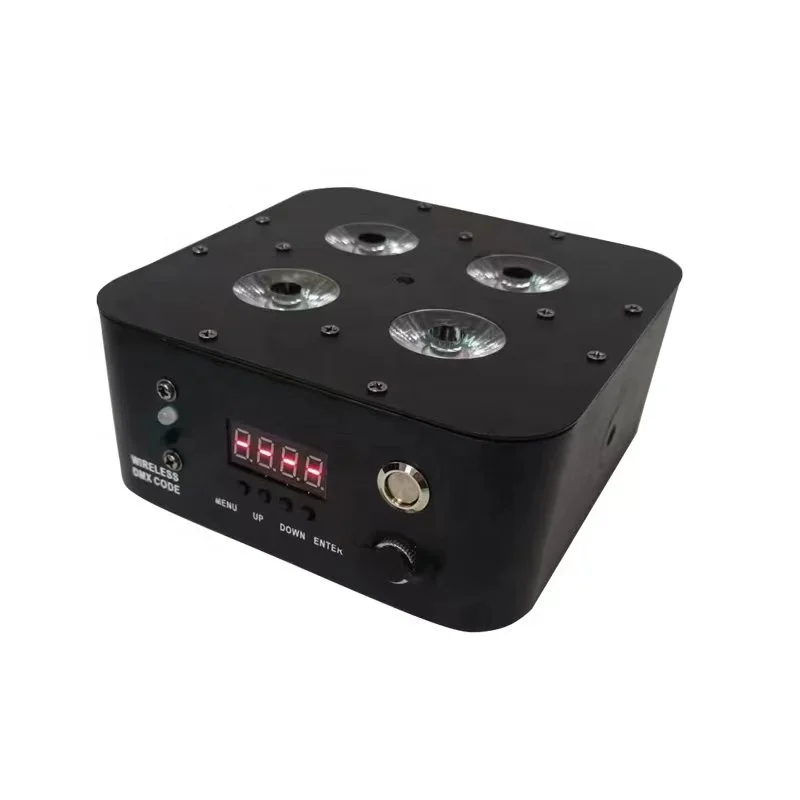 Uplights 4x12w Battery Spotlight 4 Leds Wireless Dmx&ir Remote Uplights ...