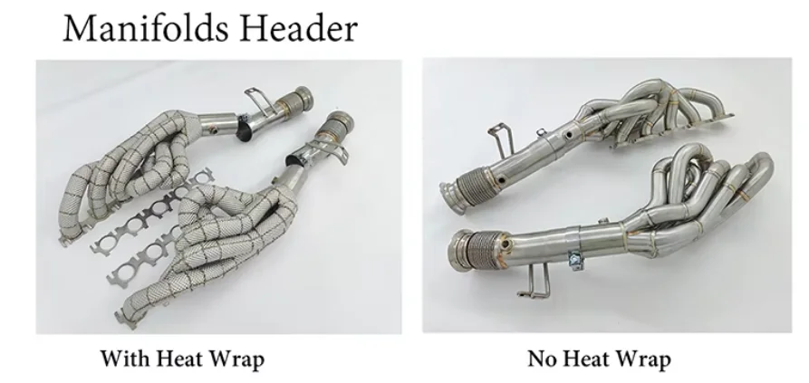 CSZ Catted Downpipe for BMW X5M X6M F95 F96 S63 4.4T 304 Stainless