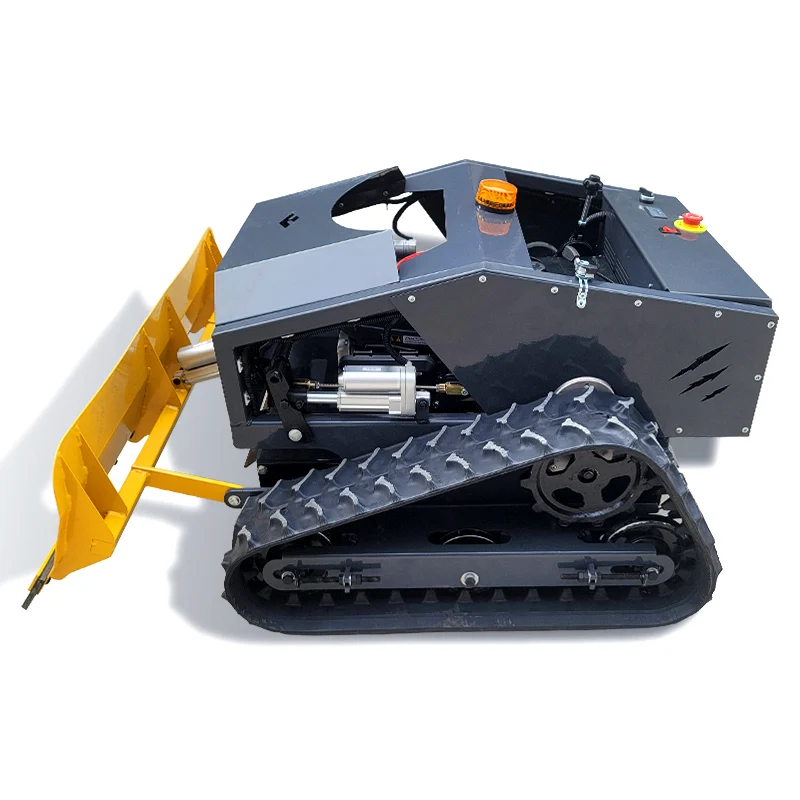 Electric Mini Remote Control Wheel Snow Plow Lawn Mower