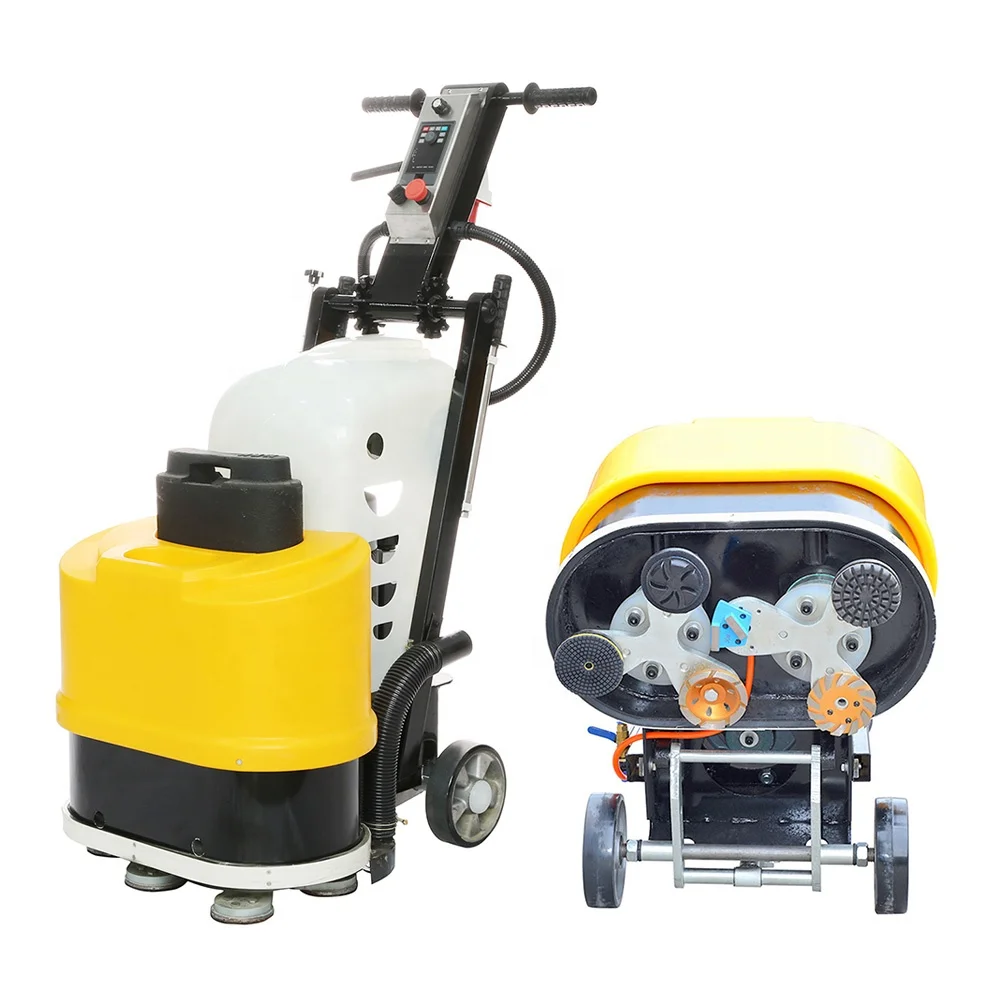 5.5HP 220V Marble Terrazzo Polishing Machine Stone Concrete Floor Grinder Polisher With 6 Heads-122040