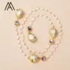 Collier de perles goutte