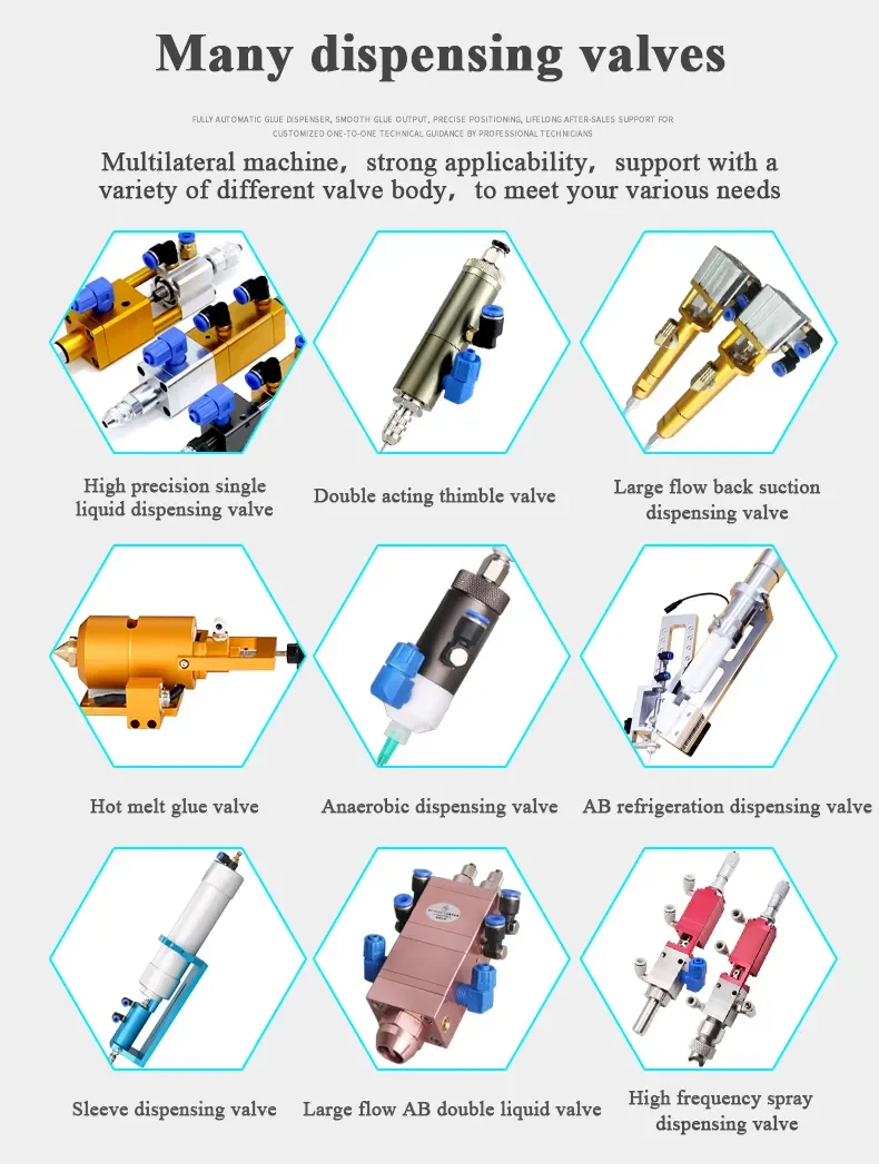 Automatic Uv Glue Filling Machine 30ML Silica Gel/epoxy Resin/UV Automatic Dispensing Machine Wire Harness Rotary Glue Machine