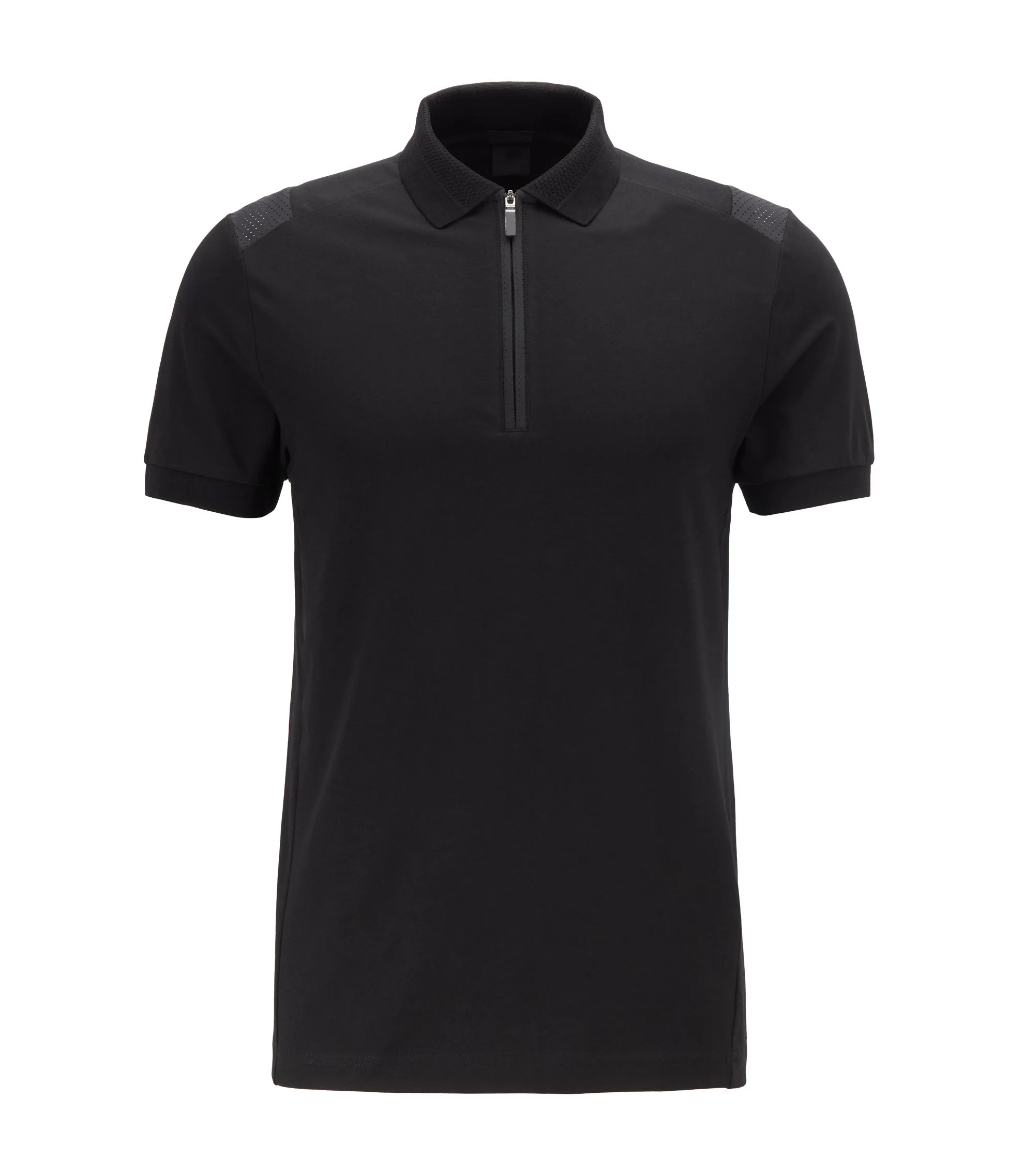 golf shirts with zippers