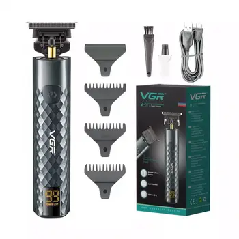 Vgr V-077 2023 Hair Cut Machine Professional Barber Clippers Electric ...