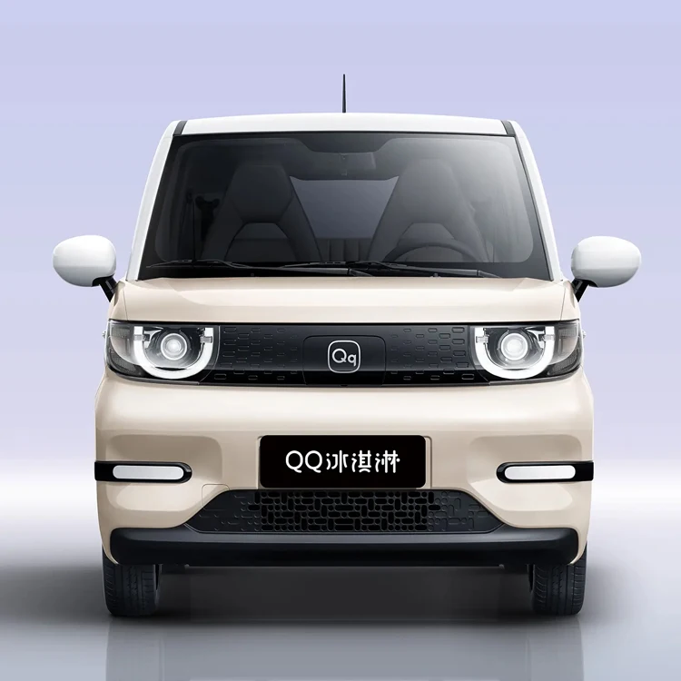 2023 New Car Chery QQ Ice Cream EV 3 door 4 seat Hatchback Long Range 120KM Mini ELectric Cars Chery QQ Ice Cream details