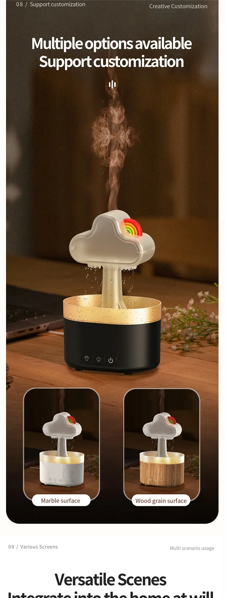 Cloud Humidifier 3C Electronic Consumer Products Manufacture