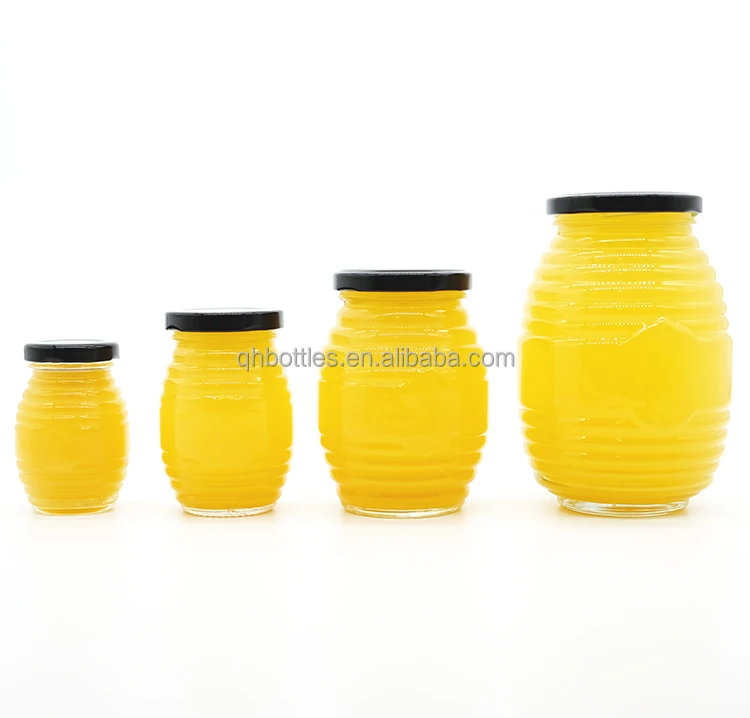 Jar of Honey - Elegant Honey Jars with Beehive Design