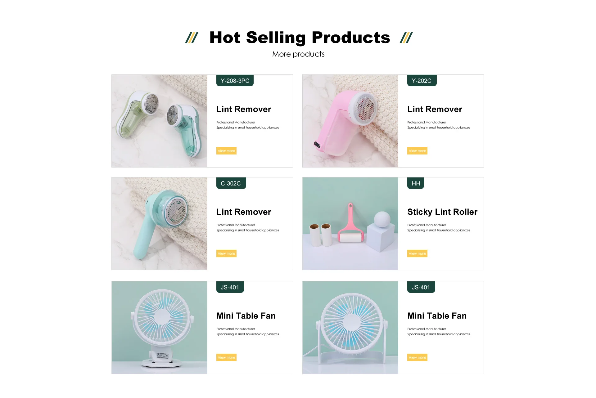 Yuyao Yuanye Electrical Appliance Co., Ltd. Lint Remover, Lint Roller