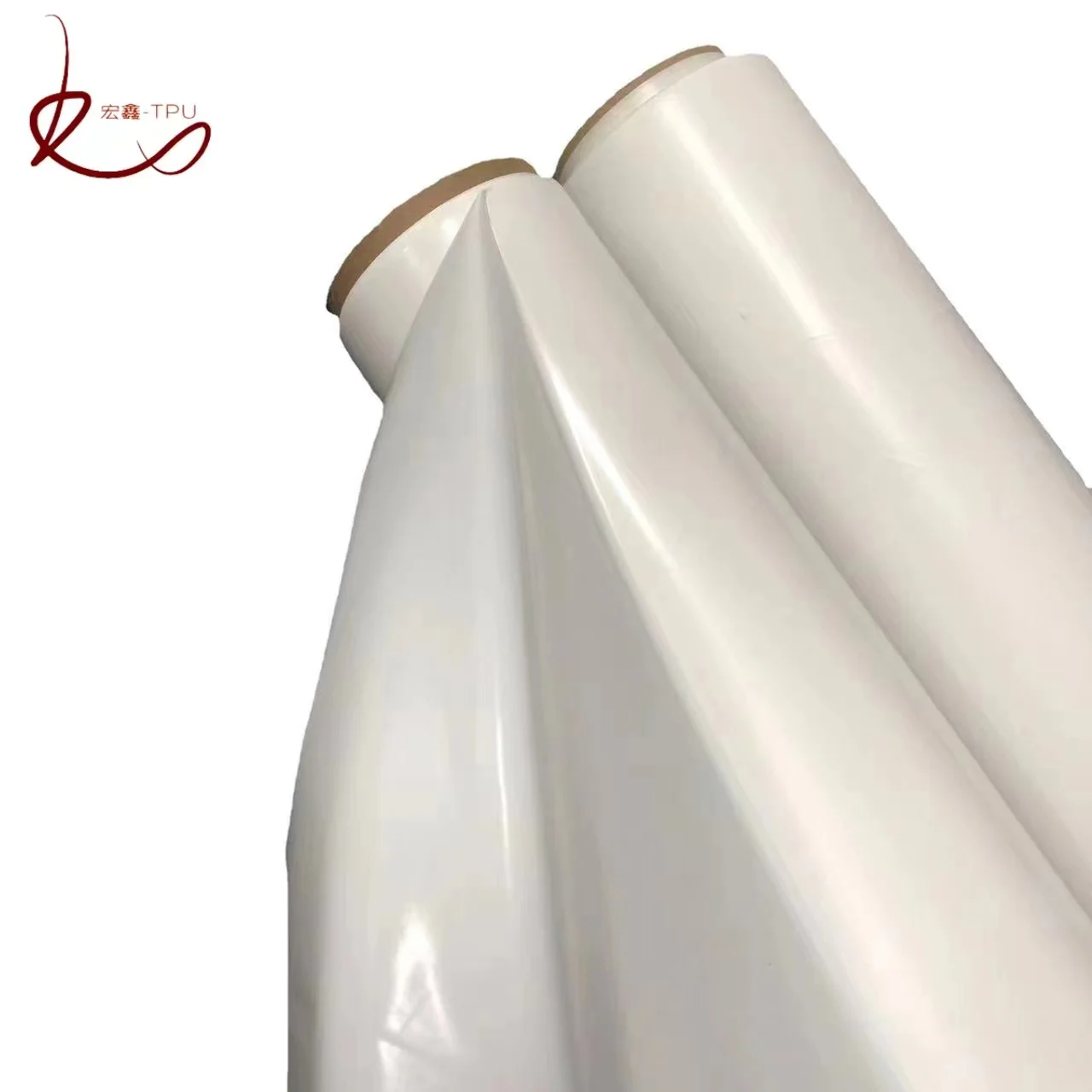 Hongxin Factory Direct Thermoplastic Polyurethane Waterproof and Breathable TPU Film White Color for Textile Fabric Garment
