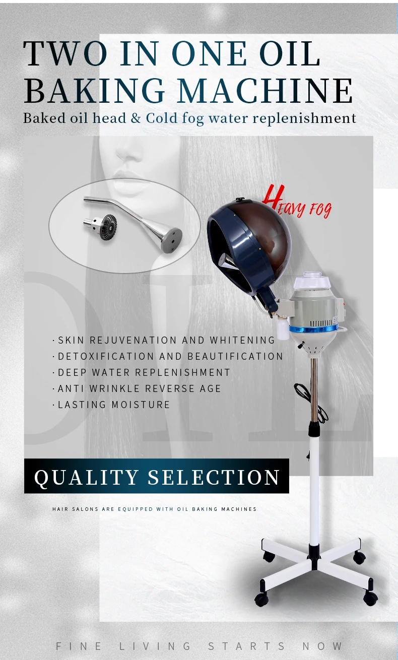 Salon Evaporator Hood Dryer And Vaporizer Professional For Micro Mist