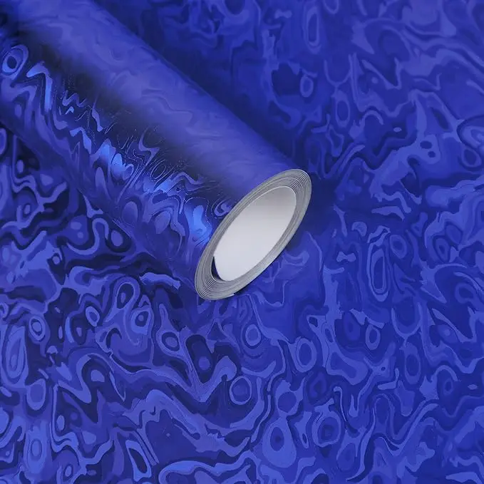 Auto Recolor Film Universe Blue Body Interior PVC Factory Directly for Wholesale Export Foreign Trade Cross-border