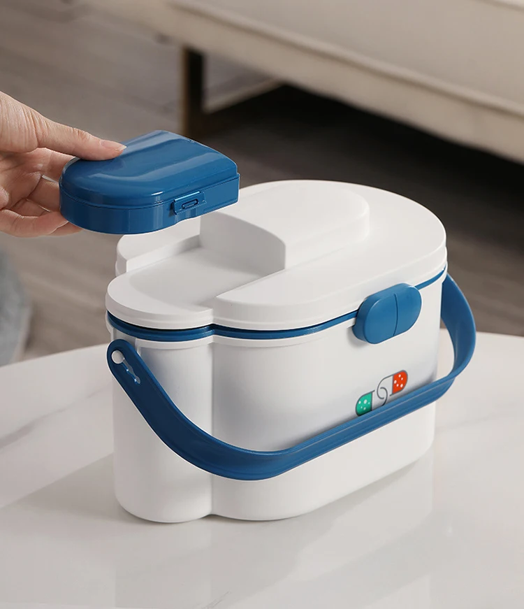 Wholesale Muti-Functional 2 Layer Plastic Storage Container First Aid ...