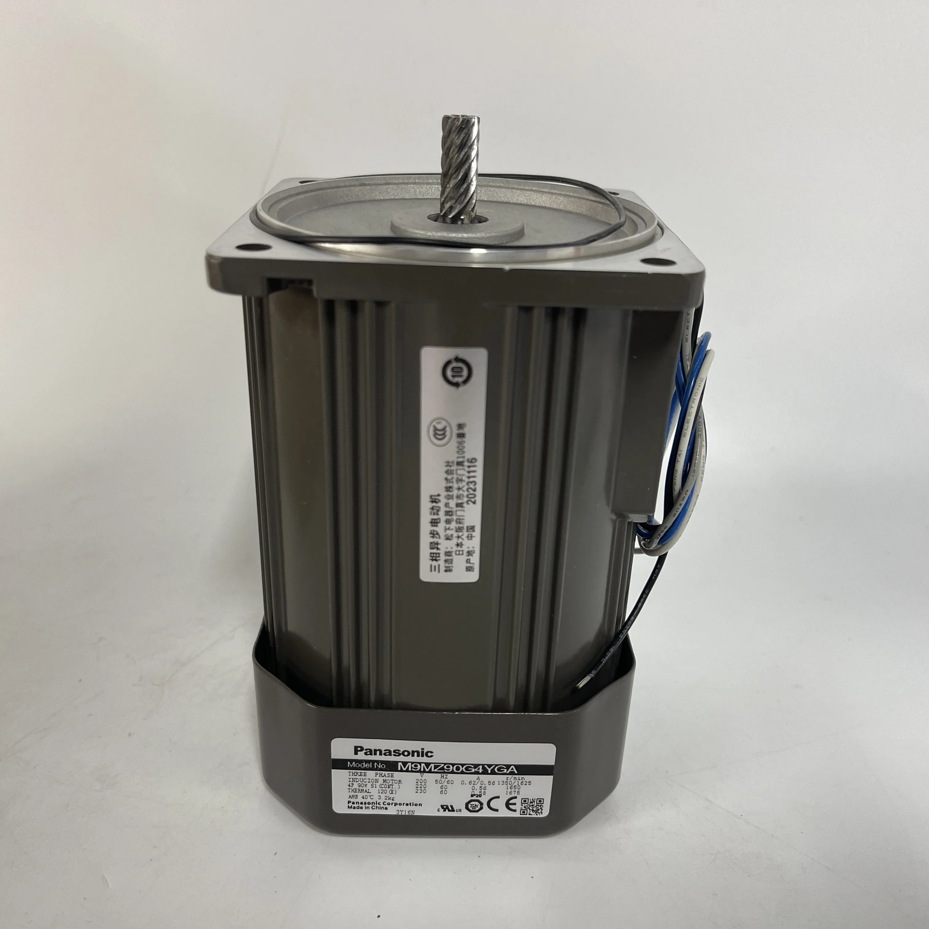 Panasonic Three-Phase Induction Motor M9MZ90G4YGA